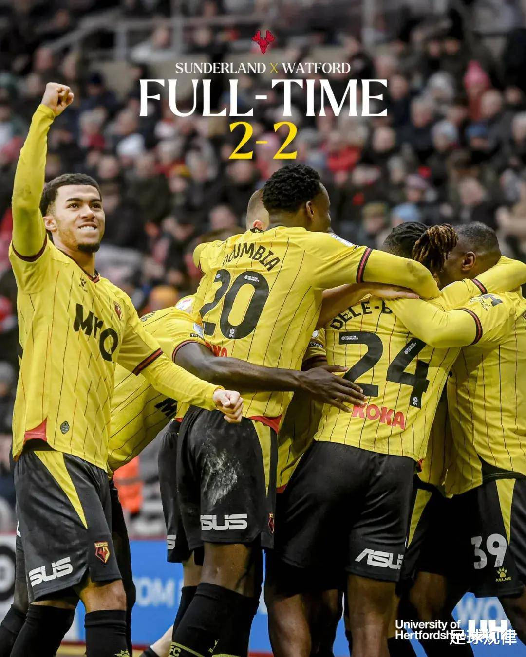 包含沃特福德遭遇连败，保级艰难形势的词条